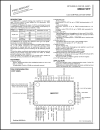 M66272FP datasheet: LCD controller with VRAM M66272FP