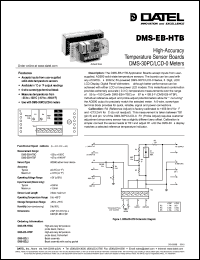 DMS-EB-HTB datasheet: High-accuracy temperature sensor board DMS-EB-HTB