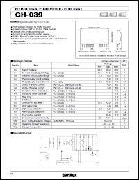 GH-039 datasheet:  Hybrid gate driver IC for IGBT GH-039
