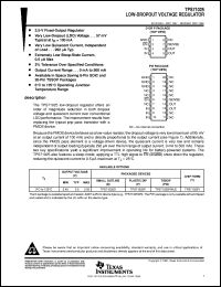 TPS71025P datasheet:  LOW-DROPOUT VOLTAGE REGULATOR TPS71025P