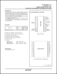 M5M5V108DKR-70HI datasheet: 1048576-bit (131072-word by 8-bit) CMOS static RAM M5M5V108DKR-70HI