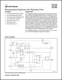 UCC3946DTR datasheet:  MICROPROCESSOR SUPERVISOR WITH WATCHDOG TIMER UCC3946DTR