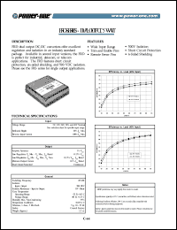 FRD515 datasheet: 5 Watt, input voltage range:4.65-5.5V, output voltage +/-15V (2.04A) DC/DC converter FRD515