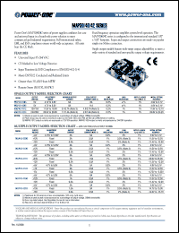 MAP42-1005 datasheet: Input voltage: 85-264V, output voltage: 5V (8A), power supplier MAP42-1005