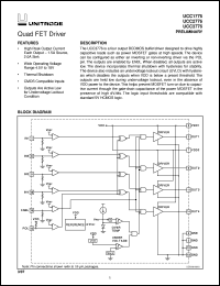 UCC2776DPTR datasheet:  QUAD FET DRIVER UCC2776DPTR