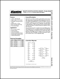 EL5327CR datasheet: 2.5MHz, 4-,8-,10-,12-channel rail to rail input-output buffer EL5327CR