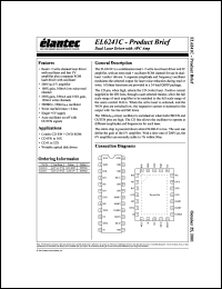 EL6241CL datasheet: Dial laser driver with APC Amp EL6241CL