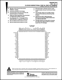 SNJ54ABT7819GB datasheet:  512 X 18 X 2 SYNCHRONOUS BIDIRECTIONAL FIFO MEMORY SNJ54ABT7819GB