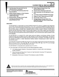 SN74ABT3611-30PQ datasheet:  64 X 36 SYNCHRONOUS FIFO MEMORY SN74ABT3611-30PQ