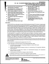 SN74ABT3614-20PQ datasheet:  64 X 36 X 2 BIDIRECTIONAL SYNCHRONOUS FIFO MEMORY SN74ABT3614-20PQ