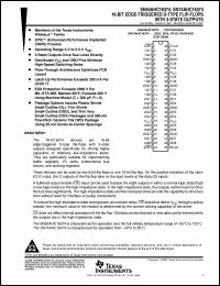 SN74AHC16374DGGR datasheet:  16-BIT EDGE-TRIGGERED D-TYPE FLIP-FLOPS WITH 3-STATE OUTPUTS SN74AHC16374DGGR