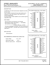 M52790FP datasheet: AV switch with I2C bus control M52790FP