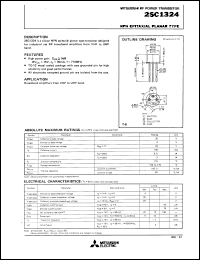 2SC1324 datasheet: NPN epitaxial planar type 2SC1324