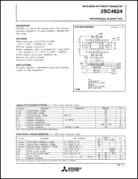 2SC4624 datasheet: NPN epitaxial planar type 2SC4624