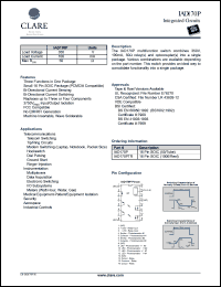 IAD170P datasheet: Integrated  circuit IAD170P