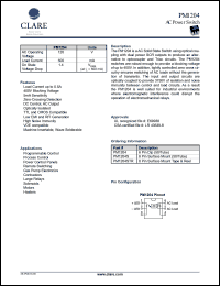 PM1204S datasheet: AC power switch PM1204S