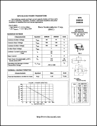 2N5038 datasheet: 90 V, NPN silicon power transistor 2N5038