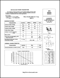 2N5039 datasheet: 75 V, NPN silicon power transistor 2N5039