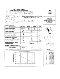 2N6543 datasheet: 400 V, NPN silicon power transistor 2N6543