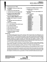 SMJ320C15-25JDM datasheet:  DIGITAL SIGNAL PROCESSORS SMJ320C15-25JDM