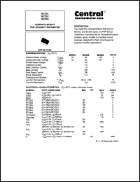 BCX51 datasheet: 45 V, PNP silicon  transistor BCX51