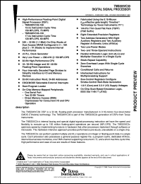 TMX320VC33PGE datasheet:  DIGITAL SIGNAL PROCESSOR TMX320VC33PGE