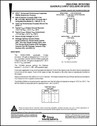 SN74LVC86APWR datasheet:  QUADRUPLE 2-INPUT EXCLUSIVE-OR GATE SN74LVC86APWR