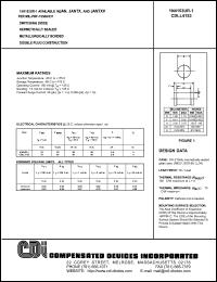 CDLL4153 datasheet: 75 volt switching diode CDLL4153