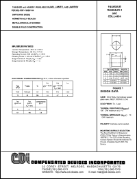 1N4454UR-1 datasheet: 75 volt switching diode 1N4454UR-1