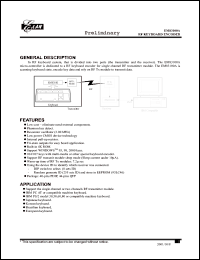 EM83100Q datasheet: RF keyboard encoder EM83100Q