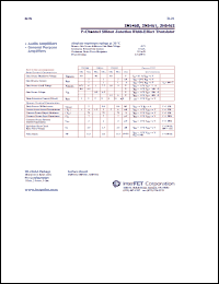 2N5460 datasheet: P-Channel silicon junction field-effect transistor 2N5460