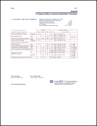 2N6550 datasheet: N-Channel silicon junction field-effect transistor 2N6550