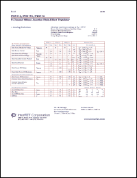 IFN5115 datasheet: P-Channel silicon junction field-effect transistor IFN5115