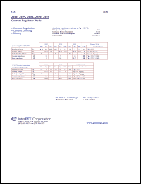 J553 datasheet: Current regulator diode J553