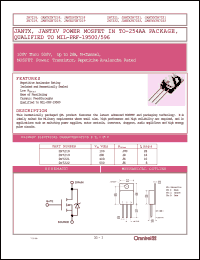 2N7222 datasheet: Up to 28A N-channel enhancement mode MOSFET power transistor 2N7222