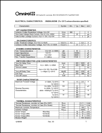 OM300L60CMD datasheet: Module OM300L60CMD