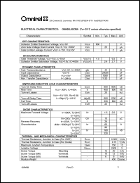 OM400L60CMA datasheet: Module OM400L60CMA