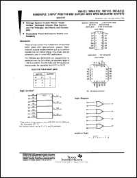 SN74LS33DR datasheet:  QUAD 2-INPUT POSITIVE-NOR BUFFERS WITH OPEN COLLECTOR OUTPUTS SN74LS33DR