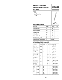 BCX38B datasheet: NPN silicon  planar medium power darlington transistor BCX38B