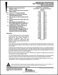 SN74AHCT16373DGVR datasheet:  16-BIT TRANSPARENT D-TYPE LATCHES WITH 3-STATE OUTPUTS SN74AHCT16373DGVR