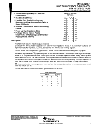 SN74ALS29841NT datasheet:  10-BIT BUS INTERFACE D-TYPE LATCHES WITH 3-STATE OUTPUTS SN74ALS29841NT