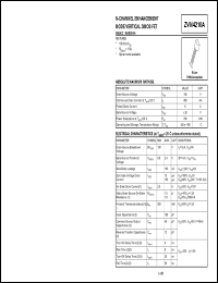 ZVN4210A datasheet: N-channel enhancement mode vertical DMOS FET ZVN4210A