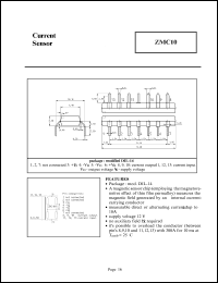 ZMC10 datasheet: Current sensor ZMC10