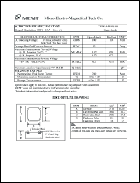 MBR16100 datasheet: 100 V, Schottky die MBR16100