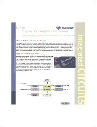TL750 datasheet: Digital TV graphic processor TL750