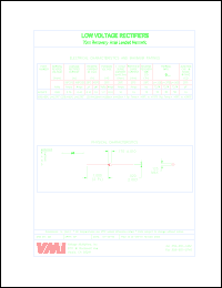 M10UFG datasheet: 1000 V, Low voltage rectifier M10UFG