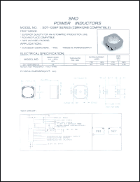 SDT-1204P datasheet: Power inductor SDT-1204P