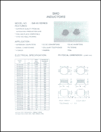 SMI-60-3R3 datasheet: SMD inductor SMI-60-3R3