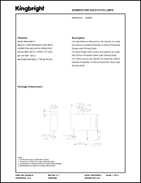 AM2520EJ/YD datasheet: Subminiature solid state lamp. Yellow (peak wavelength 590 nm). Lens type yellow diffused. AM2520EJ/YD