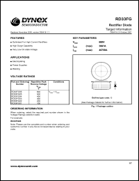 RD33FG01 datasheet: 100V rectifier diode RD33FG01